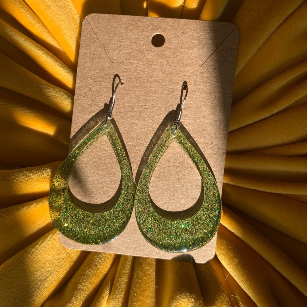 Glitter earrings